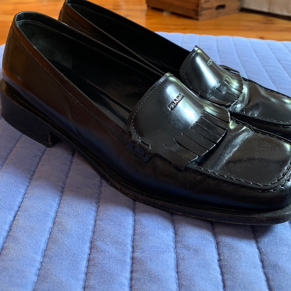 Prada Patten Leather Loafers 👞🖤